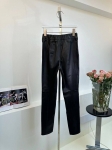 Кожаные брюки  Hermes Артикул LUX-105859. Вид 3