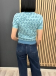 Трикотажная футболка  Fendi Артикул LUX-105867. Вид 3