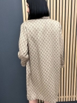 Рубашка из шелка с принтом GG SUPREME Gucci Артикул LUX-105869. Вид 2
