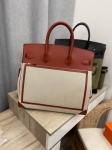 Сумка женская Birkin, 40, PHW Hermes Артикул LUX-106198. Вид 4