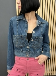 Джинсовая куртка Chanel Артикул LUX-104534. Вид 1