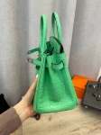 Сумка женская Birkin , 25 cm, PHW MATTE NILOTICUS Hermes Артикул LUX-106727. Вид 4