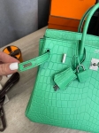 Сумка женская Birkin , 25 cm, PHW MATTE NILOTICUS Hermes Артикул LUX-106727. Вид 7