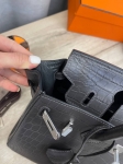 Сумка женская Birkin , 25 cm, PHW MATTE NILOTICUS Hermes Артикул LUX-106726. Вид 7