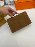 Сумка женская  Kelly Pochette, GHW Hermes Артикул LUX-106924. Вид 3