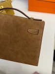 Сумка женская  Kelly Pochette, GHW Hermes Артикул LUX-106924. Вид 6