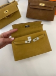 Сумка женская  Kelly Pochette, GHW Hermes Артикул LUX-106925. Вид 2
