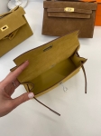 Сумка женская  Kelly Pochette, GHW Hermes Артикул LUX-106925. Вид 4