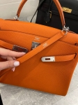 Сумка женская Kelly, 32 PHW Hermes Артикул LUX-107206. Вид 5