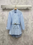 Платье -рубашка  Miu Miu Артикул LUX-107312. Вид 1