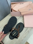 Сандалии Miu Miu Артикул LUX-107432. Вид 2
