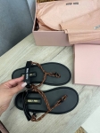 Сандалии Miu Miu Артикул LUX-107432. Вид 3