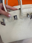 Сумка женская Birkin , 30 cm, PHW MATTE NILOTICUS Hermes Артикул LUX-108075. Вид 5