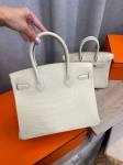 Сумка женская Birkin , 30 cm, PHW MATTE NILOTICUS Hermes Артикул LUX-108075. Вид 6