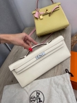 КЛАТЧ KELLY CUT, swift, Mushroom color Hermes Артикул LUX-108159. Вид 1