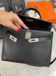 Сумка женская  Kelly, 28  Lezard Natura Hermes Артикул LUX-108238. Вид 5
