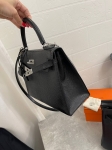 Сумка женская  Kelly, 28  Lezard Natura Hermes Артикул LUX-108238. Вид 6
