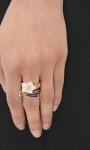 Кольцо Flower ring Bottega Veneta Артикул LUX-108248. Вид 1