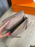 Сумка женская  Kelly Pochette, GHW Hermes Артикул LUX-108388. Вид 4