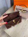 Сумка женская  Kelly Pochette, GHW Hermes Артикул LUX-108386. Вид 2