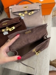 Сумка женская  Kelly Pochette, GHW Hermes Артикул LUX-108387. Вид 3