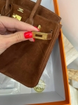 Сумка женская  Birkin , 25 GHW Hermes Артикул LUX-108420. Вид 4