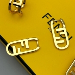 Серьги Fendi Артикул LUX-108664. Вид 1