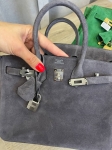 Сумка женская Birkin , 25 PHW Hermes Артикул LUX-108447. Вид 3
