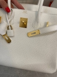 Сумка женская Birkin, 30, GHW Hermes Артикул LUX-108611. Вид 3