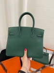 Сумка женская  Birkin 30, Togo, PHW Hermes Артикул LUX-108713. Вид 2