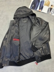 Кожаная куртка Kiton Артикул LUX-108949. Вид 2