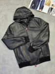Кожаная куртка Kiton Артикул LUX-108949. Вид 1