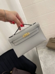 Сумка женская   Kelly Pochette  Swift Leather Hermes Артикул LUX-109001. Вид 1