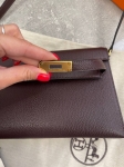 Сумка женская Kelly Elan  Chevre Leather Hermes Артикул LUX-109028. Вид 3