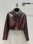 Кожаная куртка  Fendi Артикул LUX-109034. Вид 2