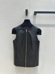 Кожаный топ  Prada Артикул LUX-109035. Вид 1