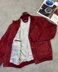 Бомбер из натуральной замши Kiton Артикул LUX-109264. Вид 3
