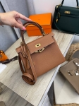 Сумка женская  Kelly 25, GHW Togo Hermes Артикул LUX-109378. Вид 1