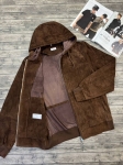 Замшевый бомбер Brunello Cucinelli Артикул LUX-109615. Вид 2