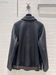 Кожаный бомбер Prada Артикул LUX-109781. Вид 2