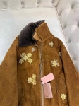Замшевый бомбер Miu Miu Артикул LUX-109804. Вид 2