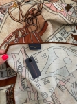 Платок 140*140 Louis Vuitton Артикул LUX-110136. Вид 3