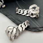 Серьги Alexander McQueen  Артикул LUX-110488. Вид 2