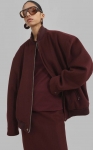  Бомбер ARLEY - BURGUNDY   Артикул LUX-110868. Вид 1