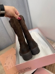 Полусапожки  Miu Miu Артикул LUX-111177. Вид 3