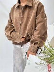 Замшевая куртка The Row Артикул LUX-111459. Вид 3