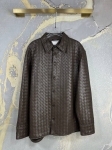 Кожаная рубашка  Bottega Veneta Артикул LUX-111686. Вид 1