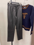 Кожаные брюки Max Mara Артикул LUX-111994. Вид 1