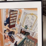 Картина 40х60 см Hermes Артикул LUX-112211. Вид 3