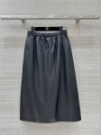 Кожаная юбка Maison Margiela Артикул LUX-112999. Вид 3